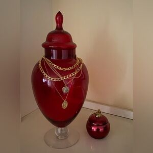 Gold Layered Coin Pendant Necklace